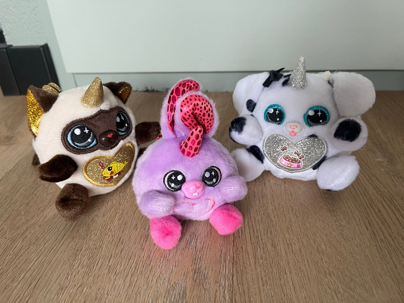 4 Eenhoorn knuffels - Nieuwstaat, Kinderen en Baby's, Speelgoed | Knuffels en Pluche, Eenhoorn, Nieuw, Ophalen of Verzenden, Middelgroot (20 tot 80 cm)