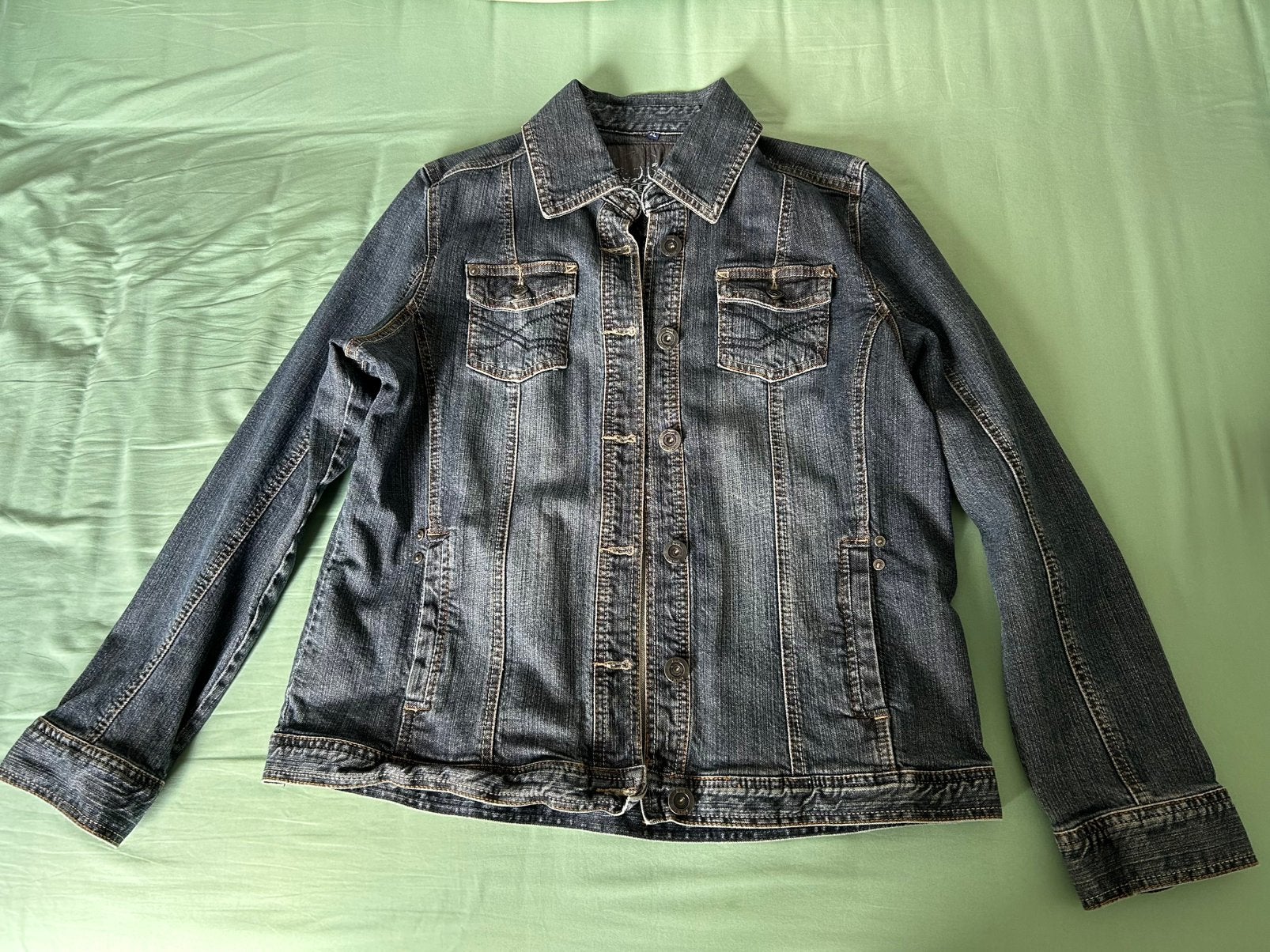 Cecil jeansjack., Ophalen, Zo goed als nieuw, Maat 46/48 (XL) of groter, Blauw