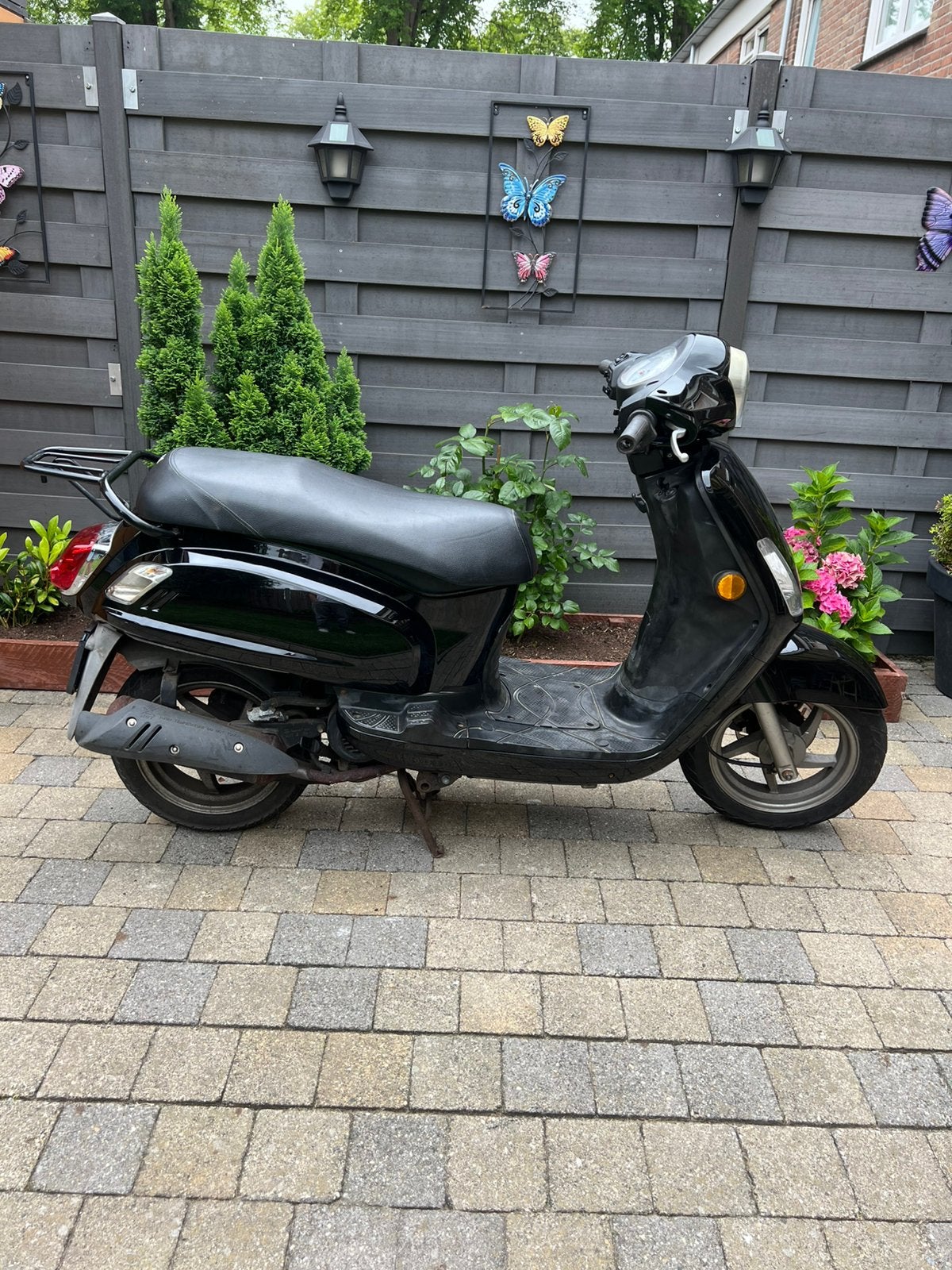 Tekoop mooie sym fiddle 2 met weinig kilometers., Ophalen, Zo goed als nieuw, Benzine, Fiddle