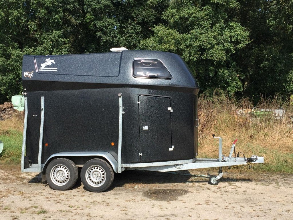 XXTrail Maxx! 2-paards paardentrailer, Ophalen, Gebruikt, Polyester, 2-paards trailer