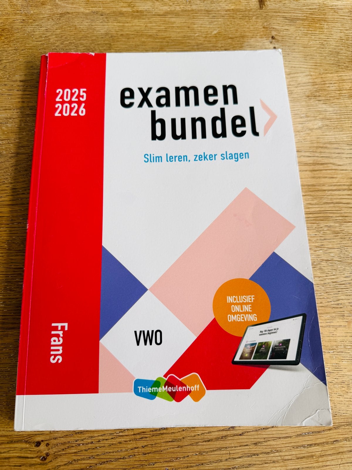 Examenbundel Frans VWO 2025/2026 NIEUW! Inclusief online, Ophalen of Verzenden, Alpha, Nieuw, WO