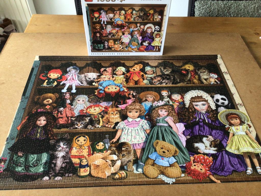 Puzzel, Ophalen, 500 t/m 1500 stukjes, Zo goed als nieuw
