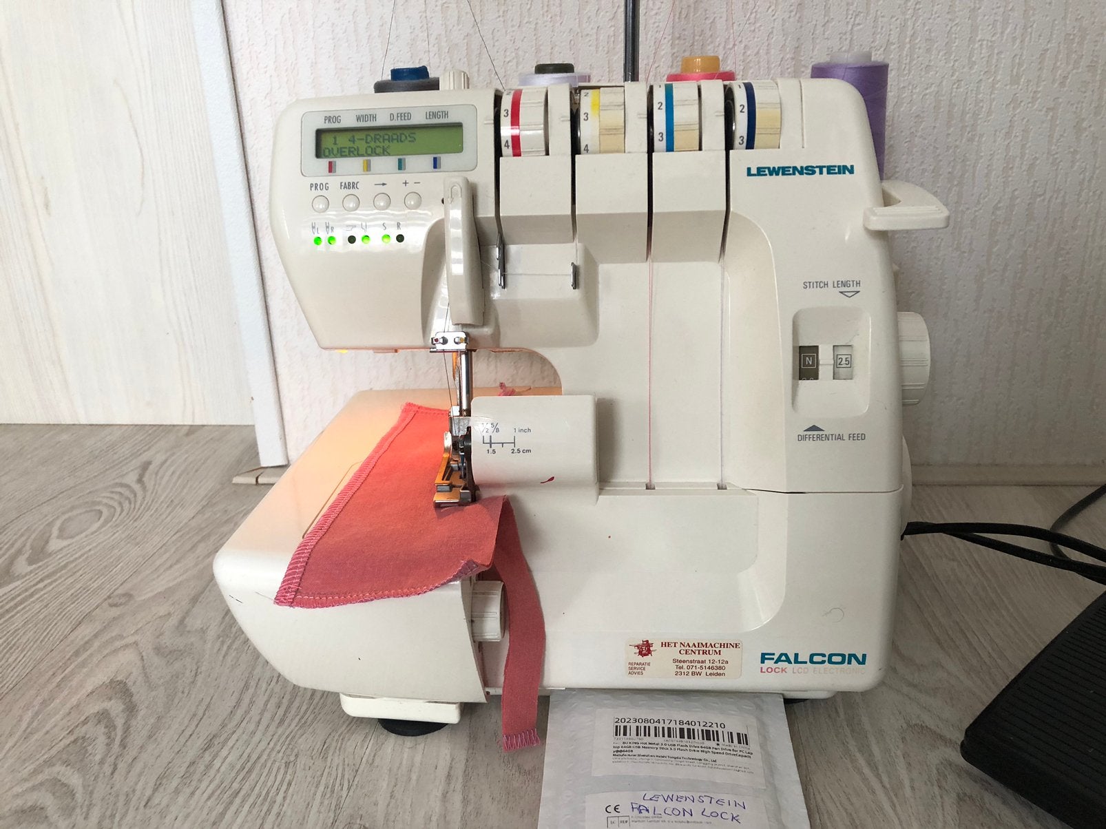lewenstein falcon lock lcd electronic, Ophalen of Verzenden, Gebruikt, Lockmachine, Lewenstein