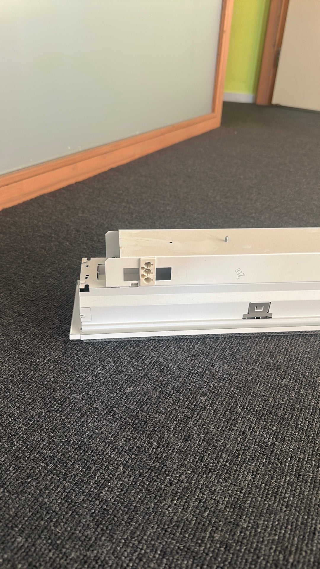 36 tl armaturen incl tl buizen, Huis en Inrichting, Lampen | Plafondlampen, Ophalen, Zo goed als nieuw, Glas, TL verlichting