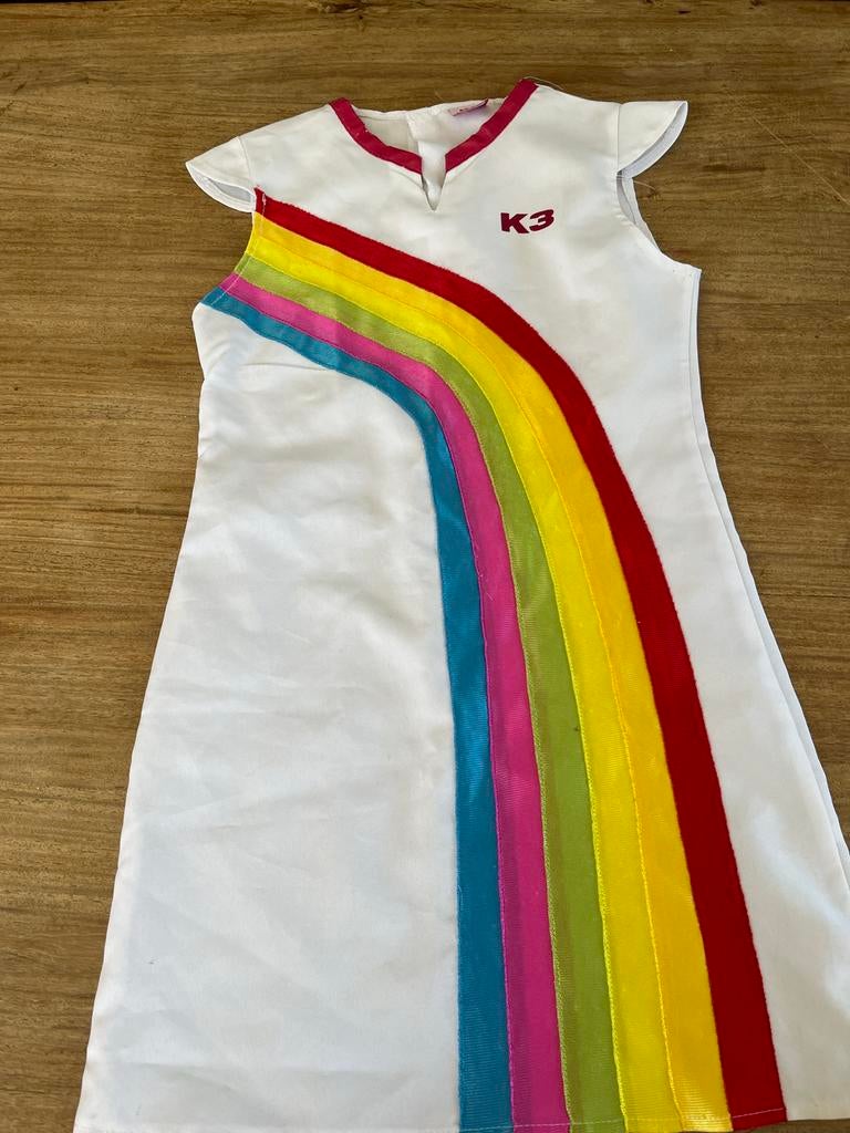 K3 regenboog jurkje, Ophalen of Verzenden, Gebruikt, Meisje