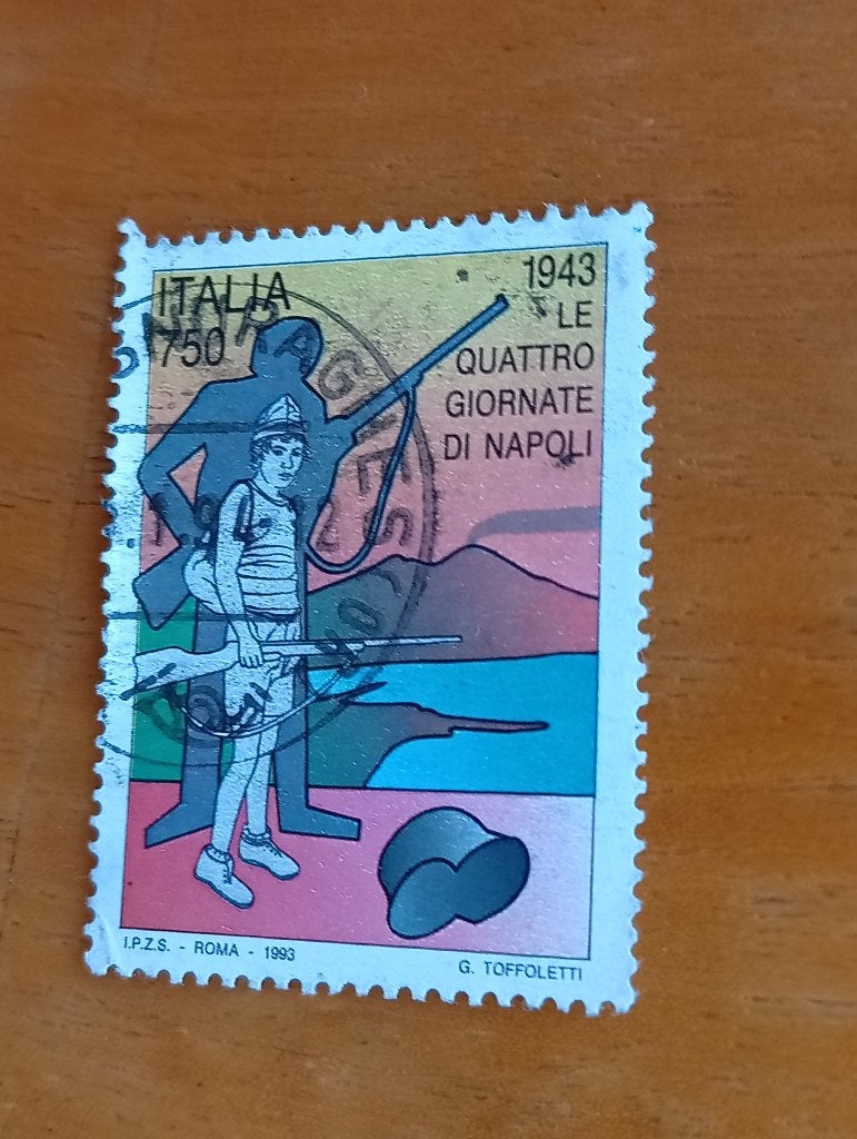 italie 1993, Postzegels en Munten, Ophalen of Verzenden, Gestempeld