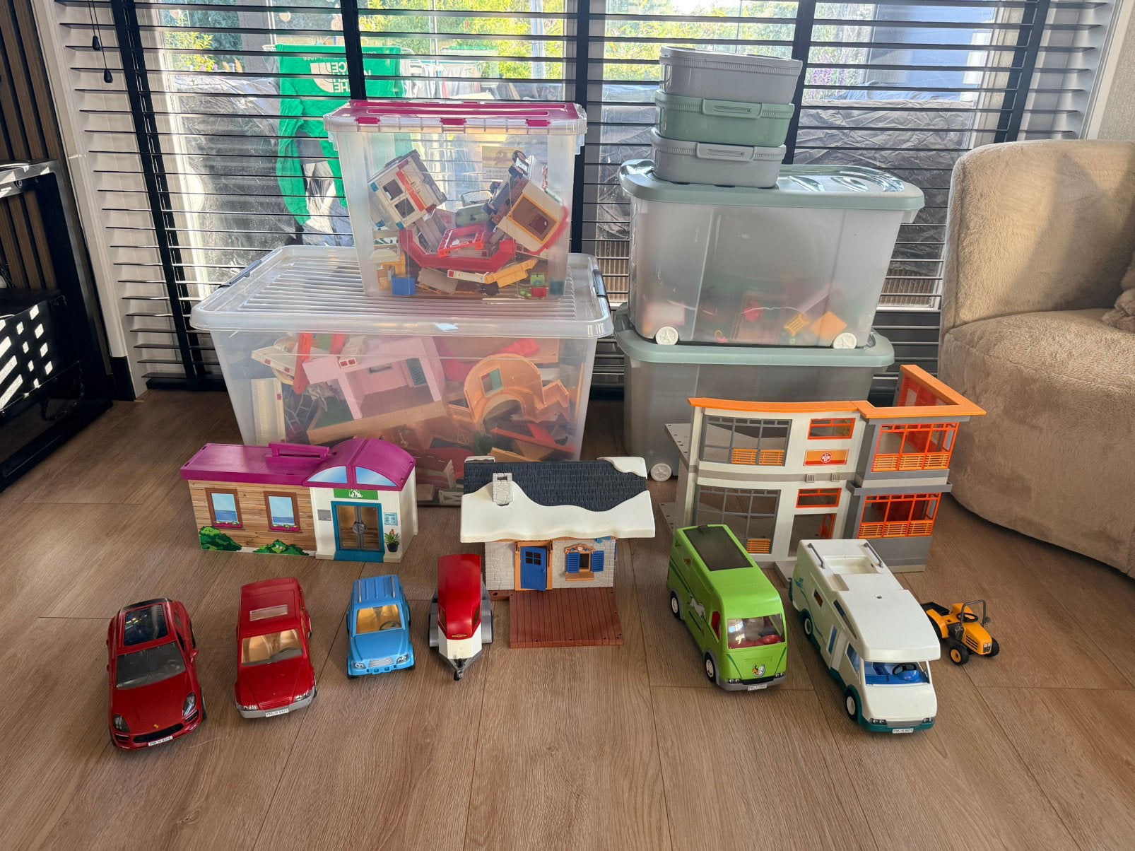 Grote verzameling playmobil, Ophalen, Zo goed als nieuw