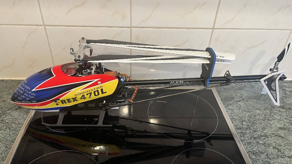 Align Trex 470 LM Dominator RH47E01XT, Ophalen of Verzenden, Gebruikt, Elektro, Helikopter