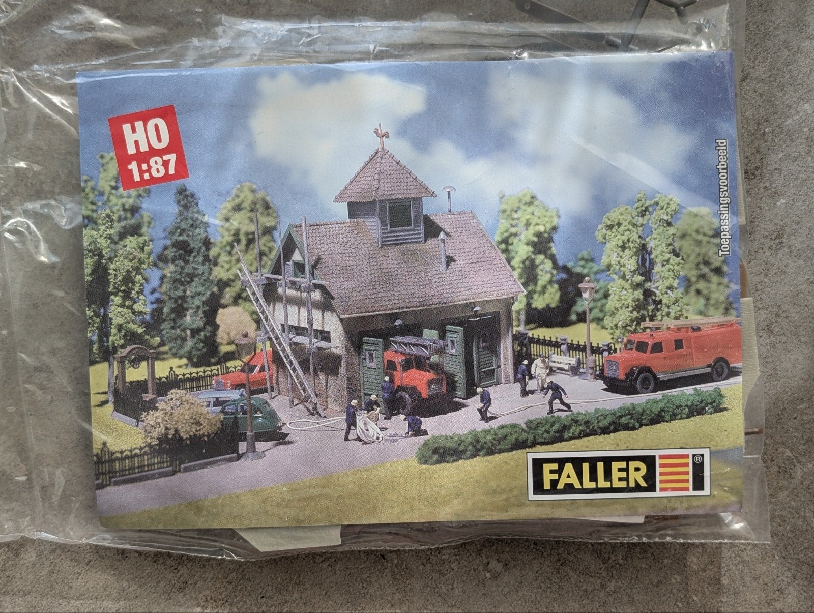 Faller HO 1:87 Brandweerkazerne modelbouw, Ophalen of Verzenden, Nieuw, Brug, Tunnel of Gebouw, Overige merken