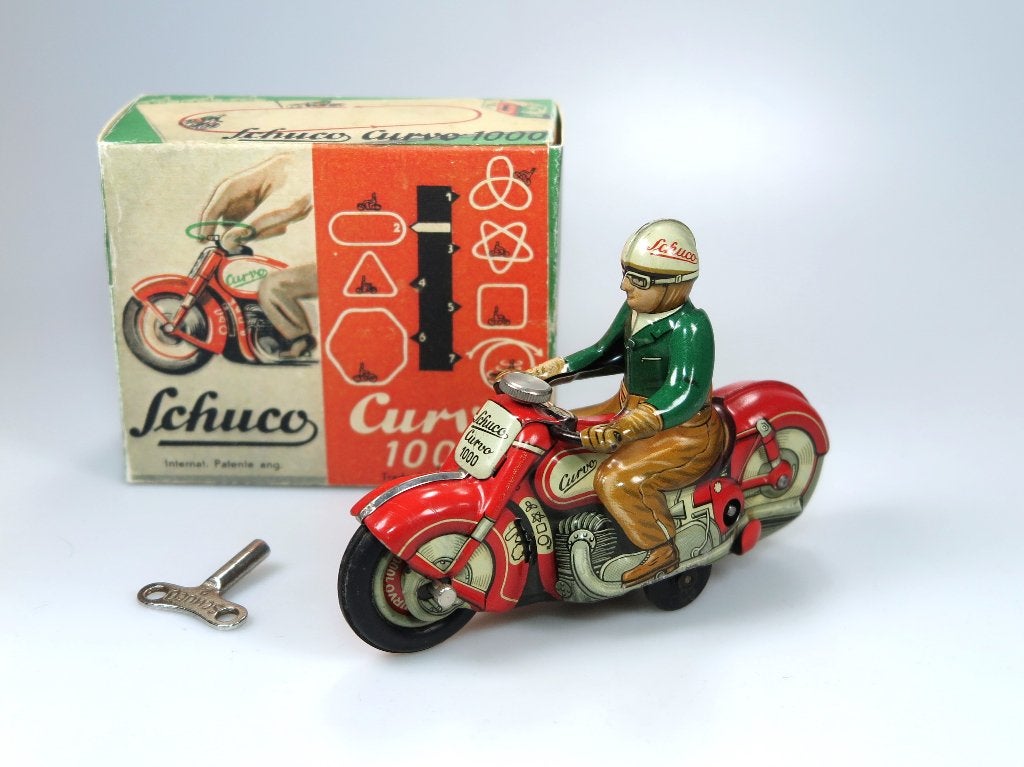 Schuco 1000 Curvo Motor, US-Zone Germany (1950), Ophalen