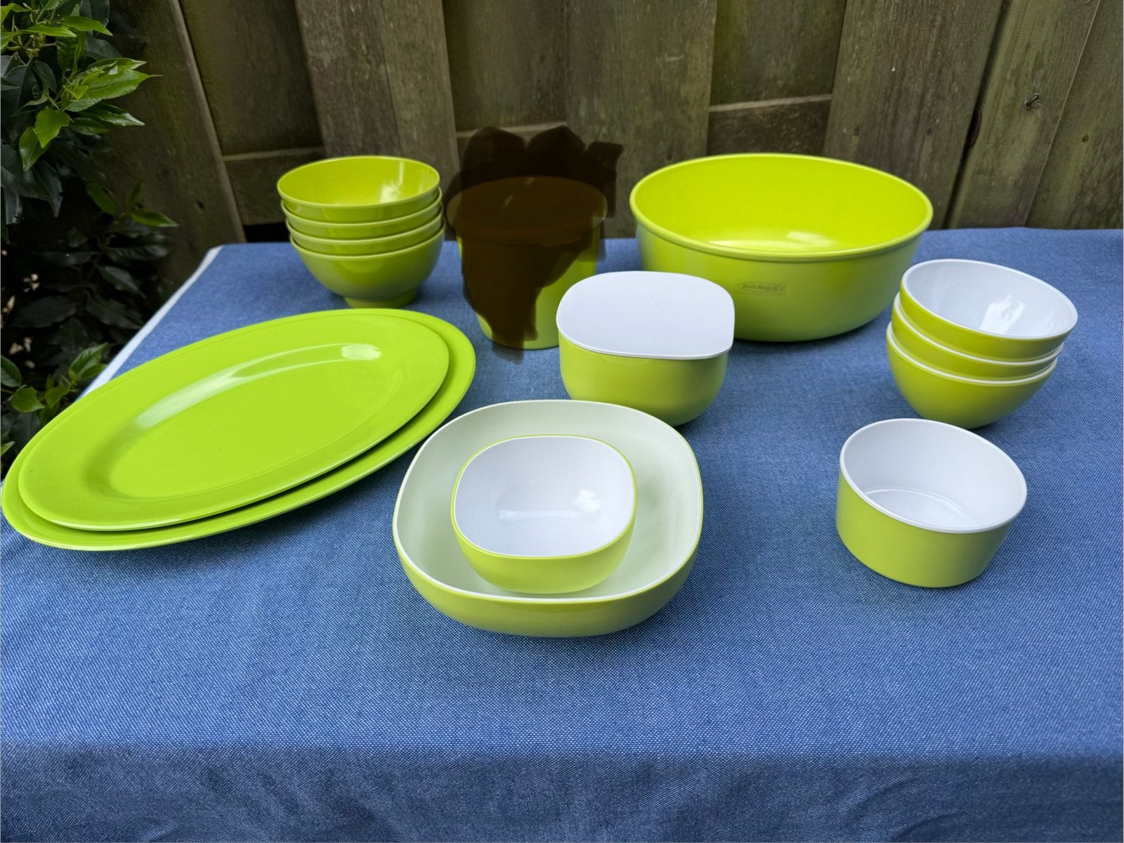 Mepal schalen Melamine bakjes schaaltjes kommen kommetjes, Ophalen of Verzenden, Zo goed als nieuw