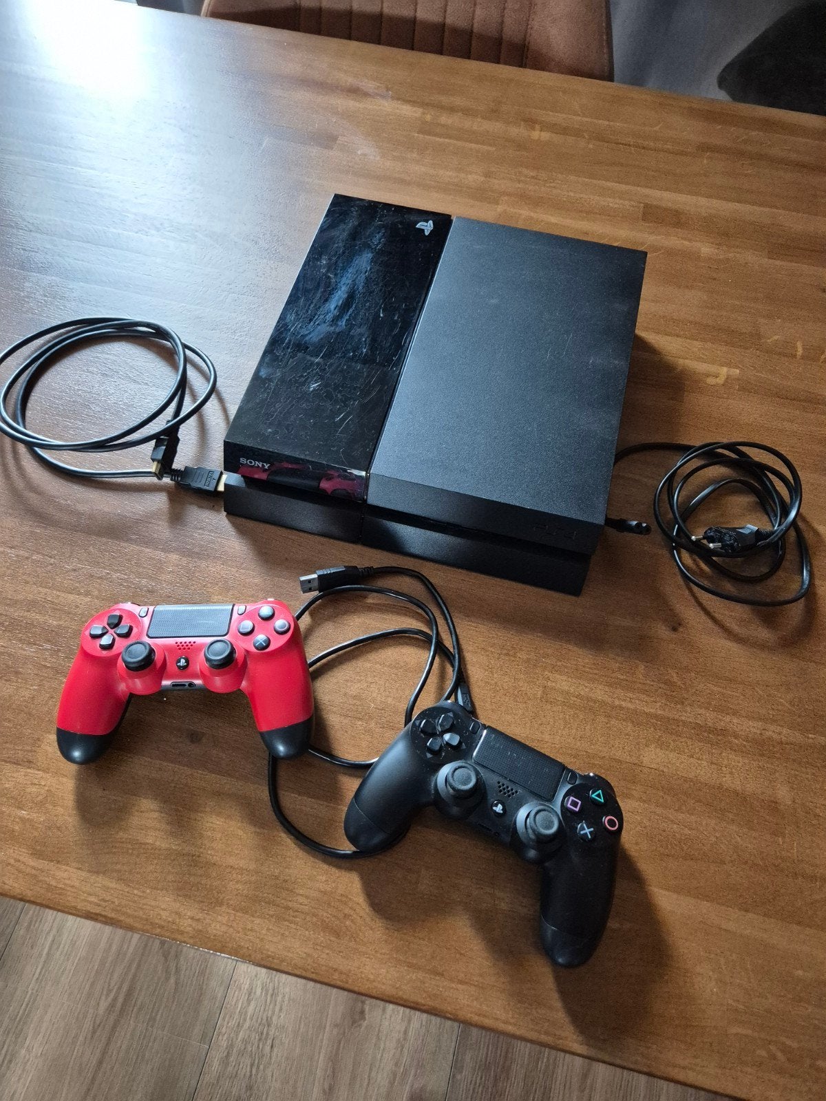 PlayStation 4 (PS4) met 2 controllers, Ophalen, Met 2 controllers, Original, 500 GB