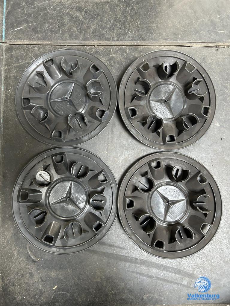 ORIGINELE Mercedes Vito Viano naafkap naafdop wieldop set zw, Auto diversen, Wieldoppen, Gebruikt, -, Verzenden, -