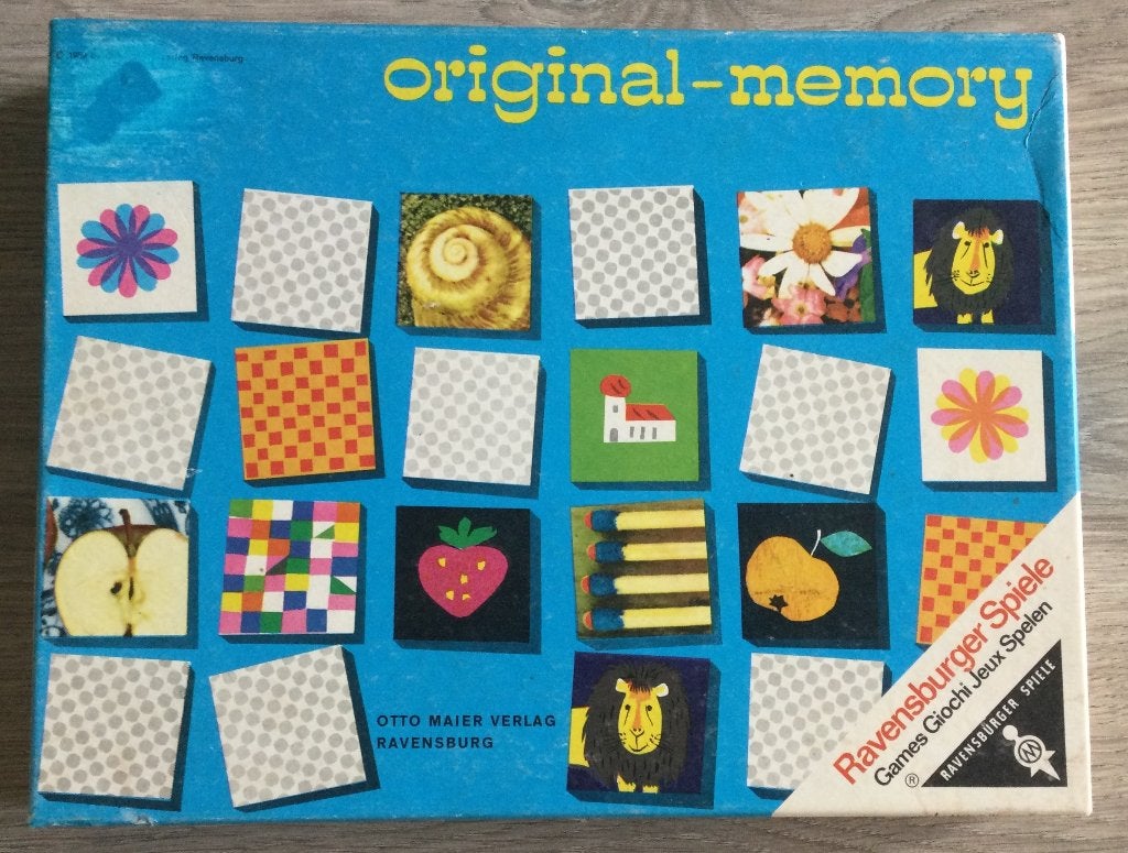 Original Memory spel van Ravensburger, Een of twee spelers, Ophalen of Verzenden, Gebruikt, Ravensburger