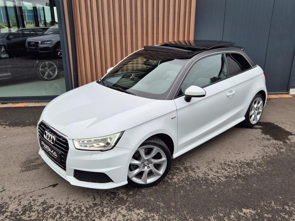 Audi A1 Sportback 1.8 TFSI 192pk S-Line | Automaat | Pano |, Auto's, Euro 6, 4 stoelen, Wit, Elektrische ramen
