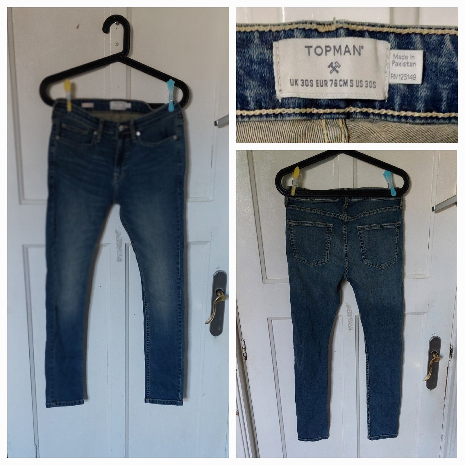 Mooie spijkerbroek Topman maat 30, Kleding | Heren, Spijkerbroeken en Jeans, Ophalen of Verzenden