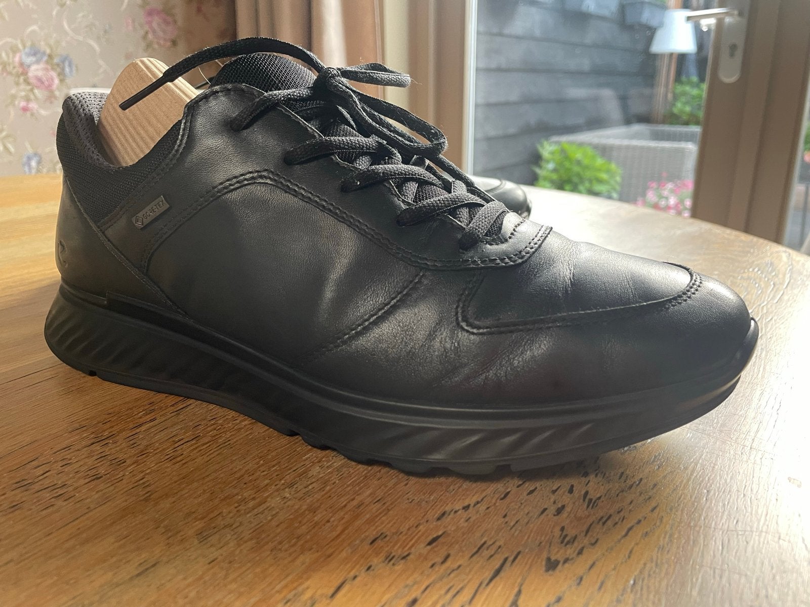 ECCO Exostride heren hiking sneakers maat 43, Ophalen of Verzenden, Gedragen, Zwart, Wandelschoenen of Bergschoenen