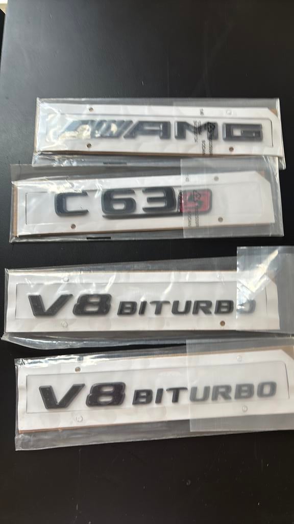 Mercedes c63 s amg v8 sticker pakket, Ophalen of Verzenden, Nieuw