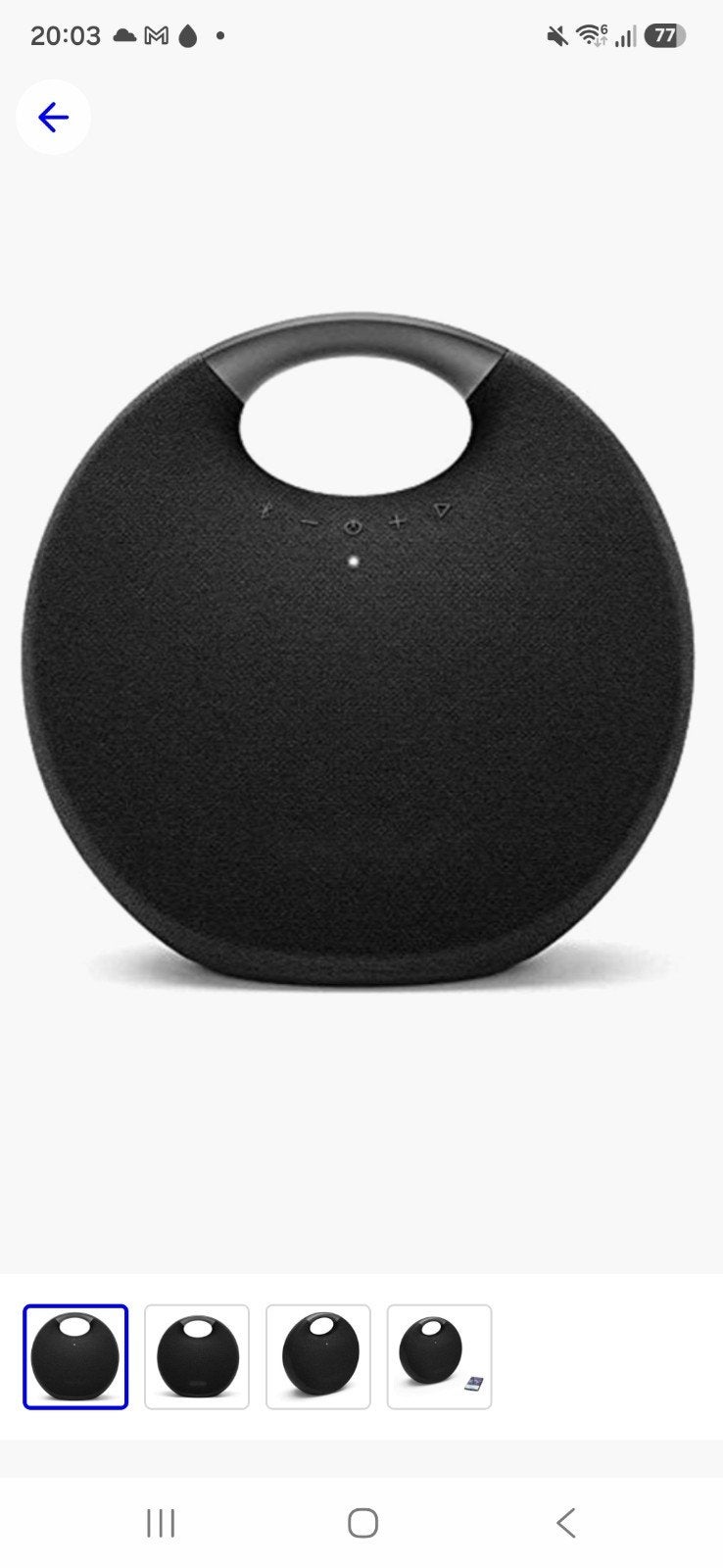 Harman Kardon Onyx Studio 6 Draagbare Bluetooth Speaker, Audio, Tv en Foto, Luidsprekers, Gebruikt, Ophalen of Verzenden, Draagbare speaker