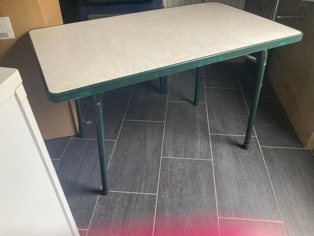 Camping of handige Formica tafel, Ophalen of Verzenden, Zo goed als nieuw, Campingtafel