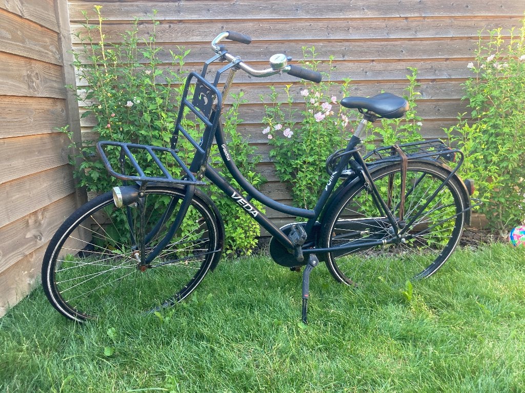 Fiets merk veda (oma fiets), Ophalen, Gebruikt, Terugtraprem, Veda