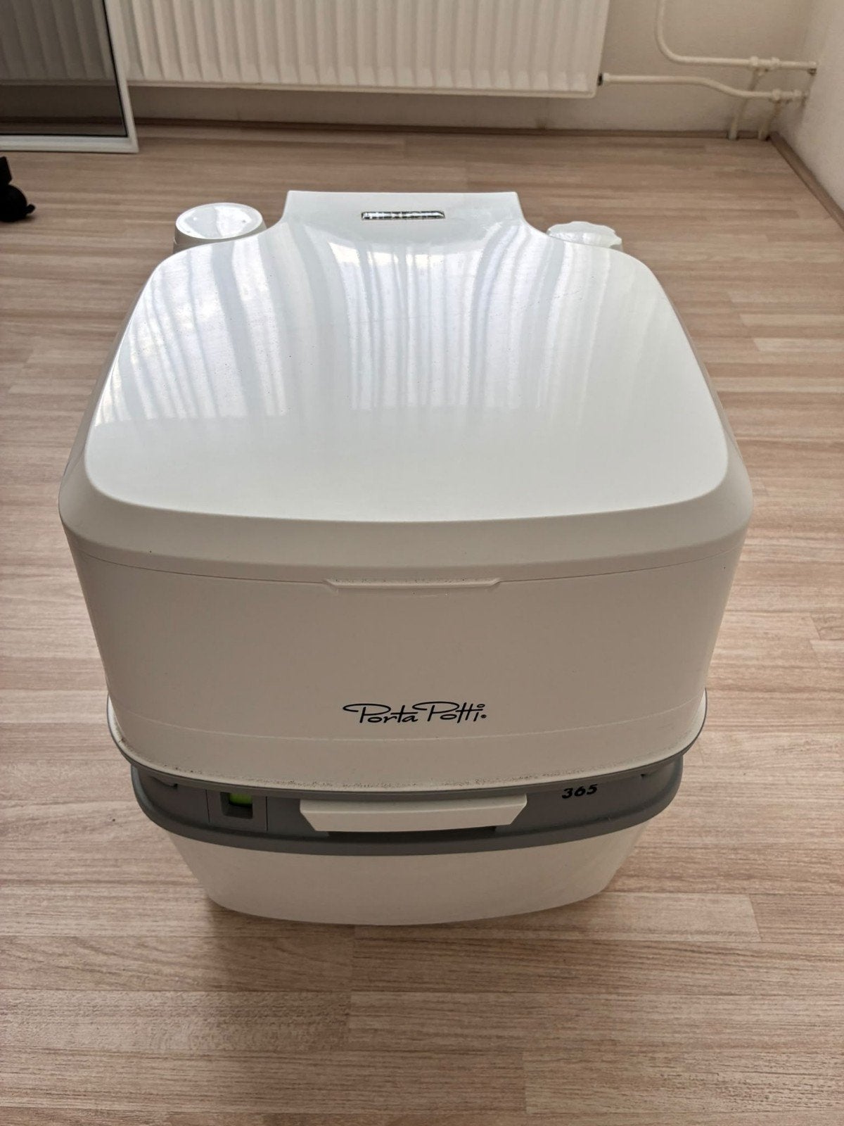 Porta Potti 365 draagbaar toilet met vloeistoffen, Ophalen, Nieuw