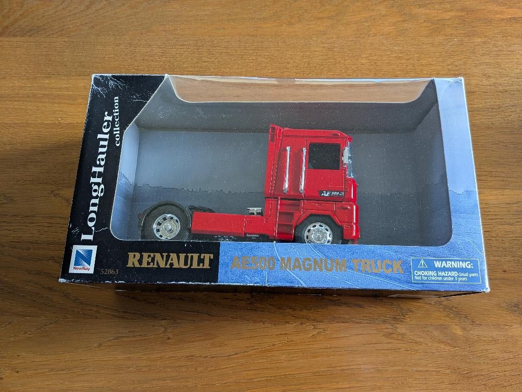 NewRay LongHauler collection Renault AE500 Magnum truck, Ophalen of Verzenden, Nieuw, Bus of Vrachtwagen, Overige merken