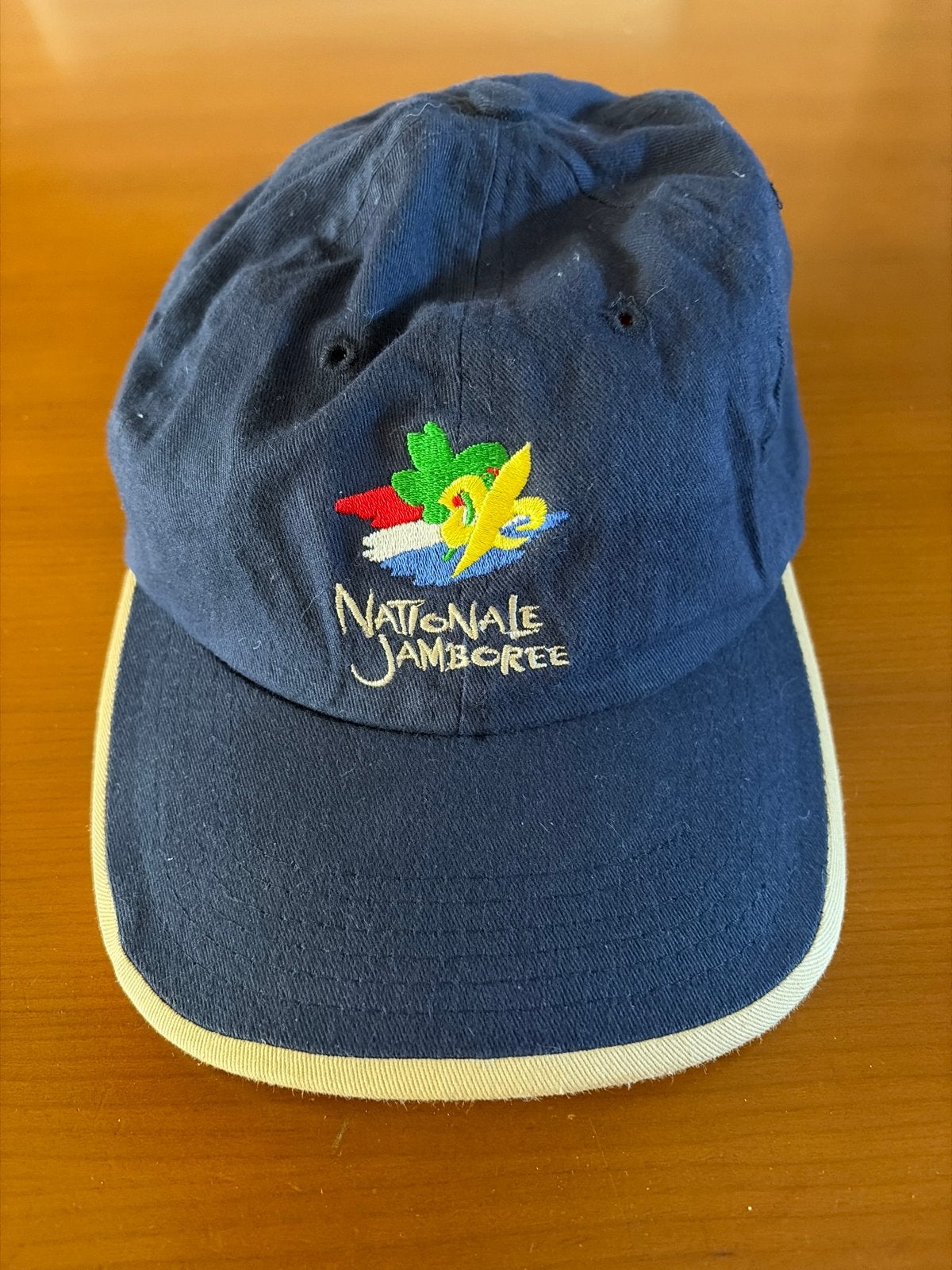 Nationale Jamboree Pet - Blauw met logo, Verzenden, Gedragen, One size fits all, Pet