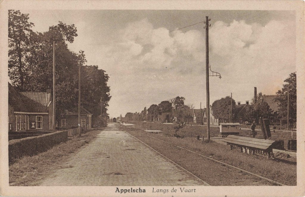 Appelscha Langs de Vaart L2805, Verzamelen, Ophalen, 1940 tot 1960, Gelopen, Friesland