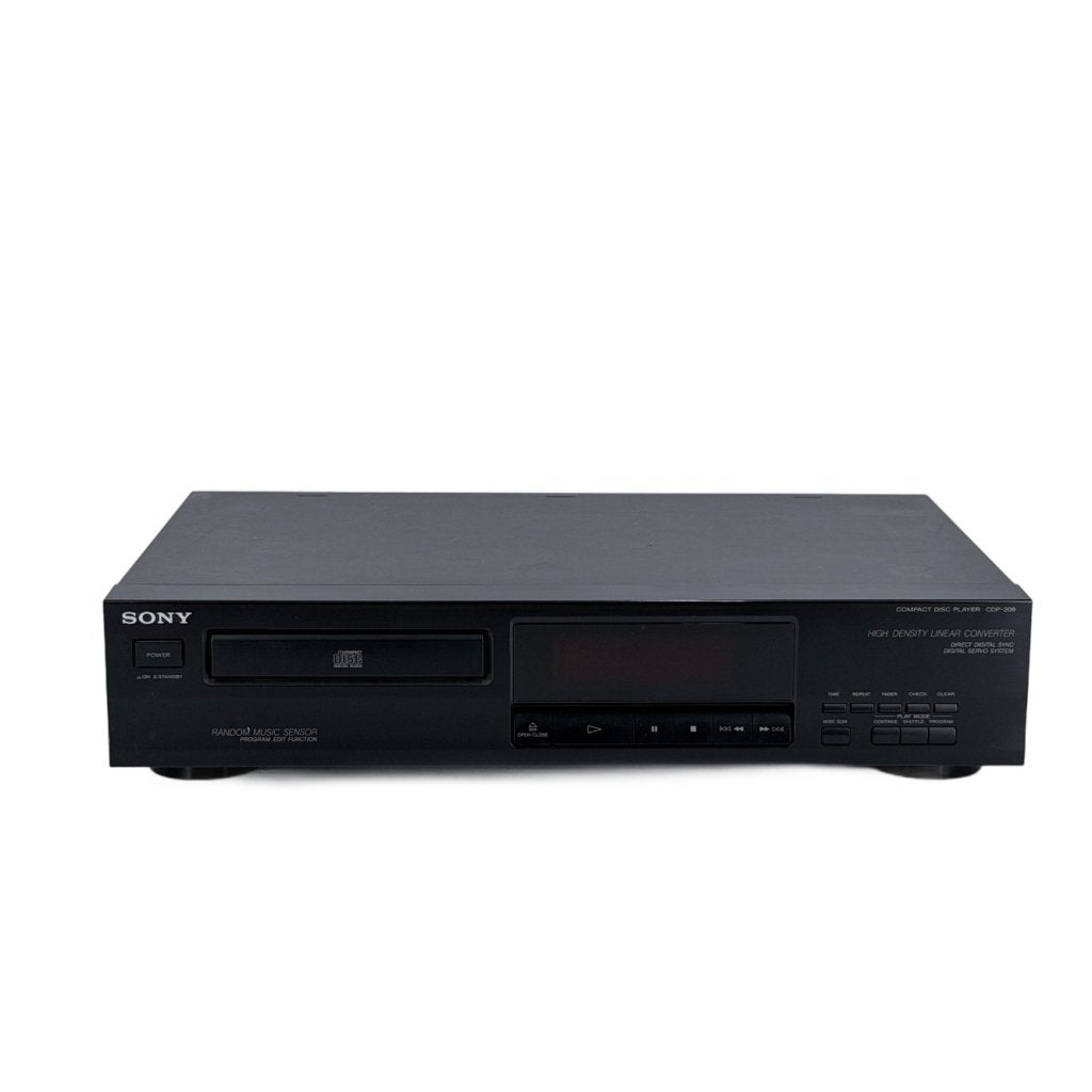 Sony CDP-209 CD-speler, Sony, Gebruikt, Support@sony.com, 1-7-1 Konan, Minato-ku
Tokyo 108-0075
Japan