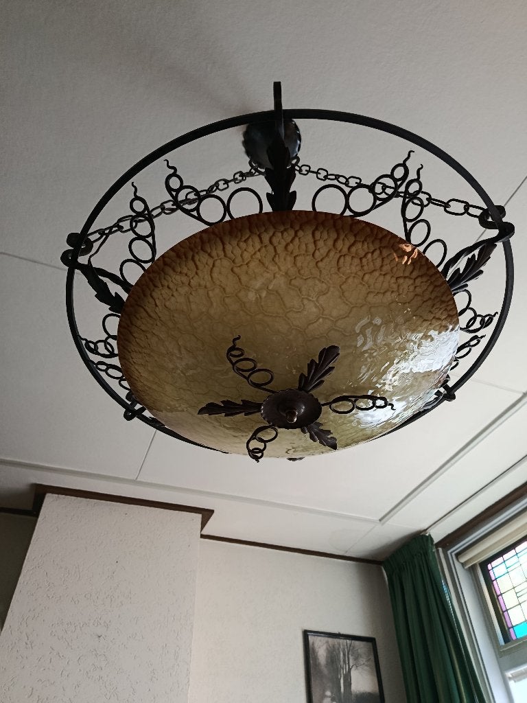 LAMP, Huis en Inrichting, Ophalen, Gebruikt, Art nouveau, E27 (groot)