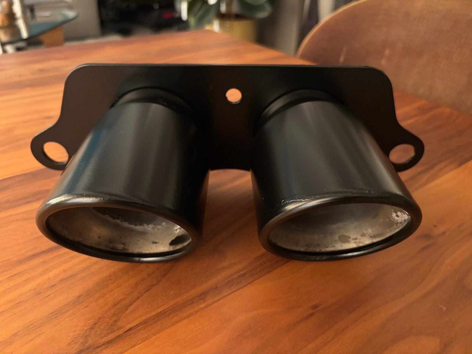 Porsche 997.2 GT3 uitlaat eindpijpen zwart 90mm set, Ophalen of Verzenden, Porsche
