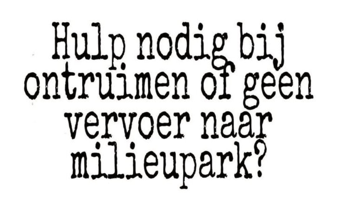 milieupark ritten, Ophalen