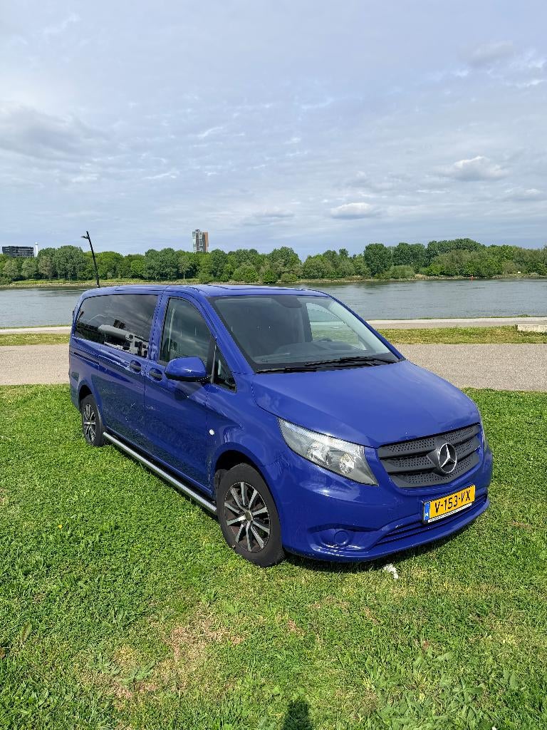 Mercedes-Benz Vito 2.1D 120KW 2015, Auto's, Zwart, 4 cilinders, Blauw, 163 pk