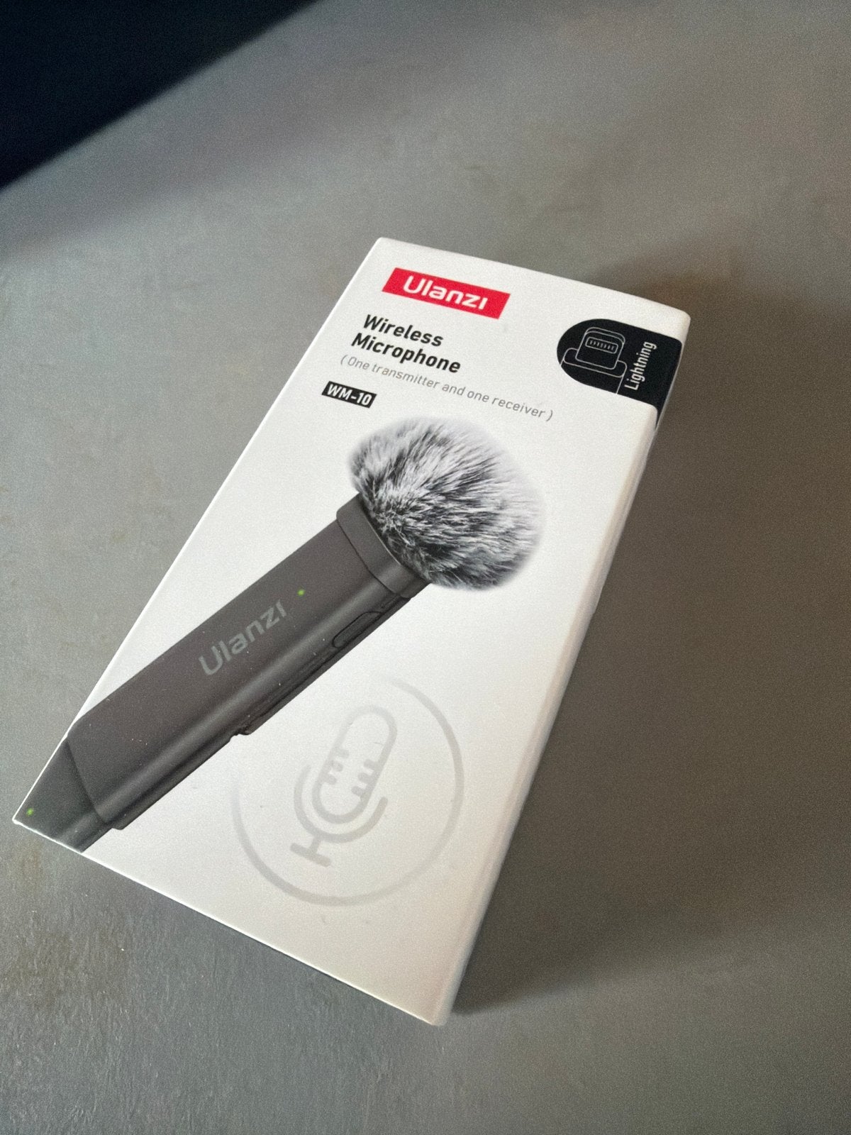 Ulanzi WM-10 Draadloze Microfoon voor iPhone (Lightning), Ophalen of Verzenden, Nieuw, Overige typen, Draadloos