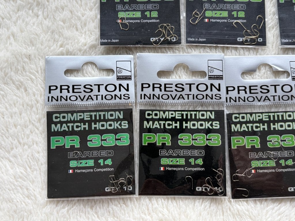 adv 360 / NIEUW set 7 pakjes haakjes PRESTON, Ophalen of Verzenden, Nieuw, Haak
