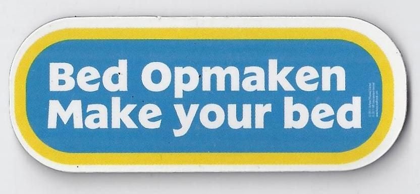F9 koelkastmagneet Bed Opmaken, Ophalen of Verzenden, Zo goed als nieuw