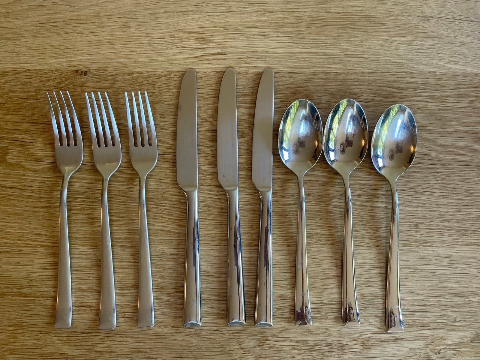 Vivo Albert Heijn bestek - 3 sets, Huis en Inrichting, Keuken | Bestek, Ophalen of Verzenden, Gebruikt, Rvs of Chroom