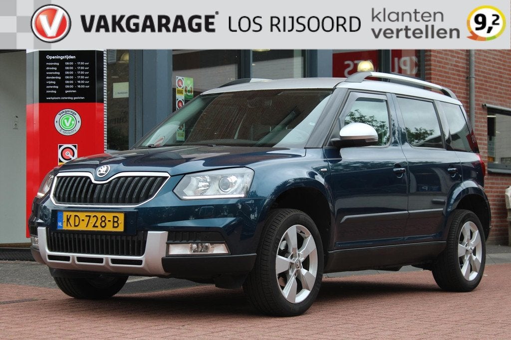 SKODA Yeti 1.4 TSI Greentech *JOY* | Trekhaak | Camera | Sto, Auto's, Skoda, Bedrijf, Te koop, Yeti, ABS, Achteruitrijcamera, Airbags