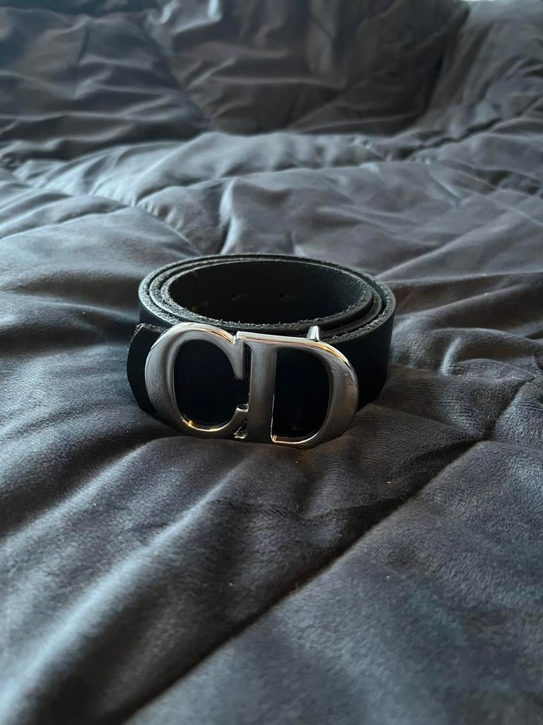 Christian dior riem heren, Ophalen of Verzenden, Zo goed als nieuw, Zwart, 100 cm of meer