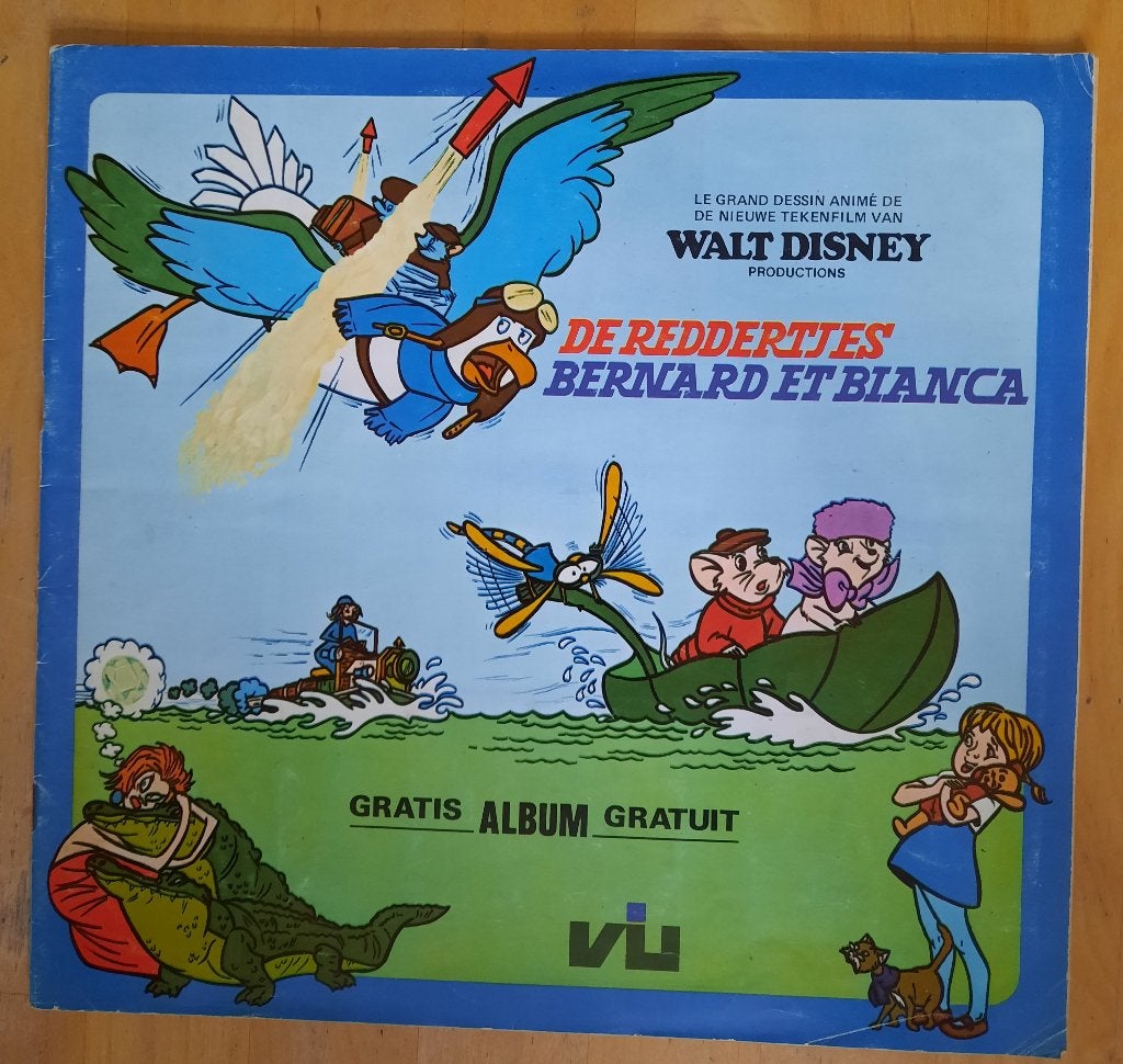 Walt Disney's De Reddertjes Bernard en Bianca - Album, Ophalen of Verzenden
