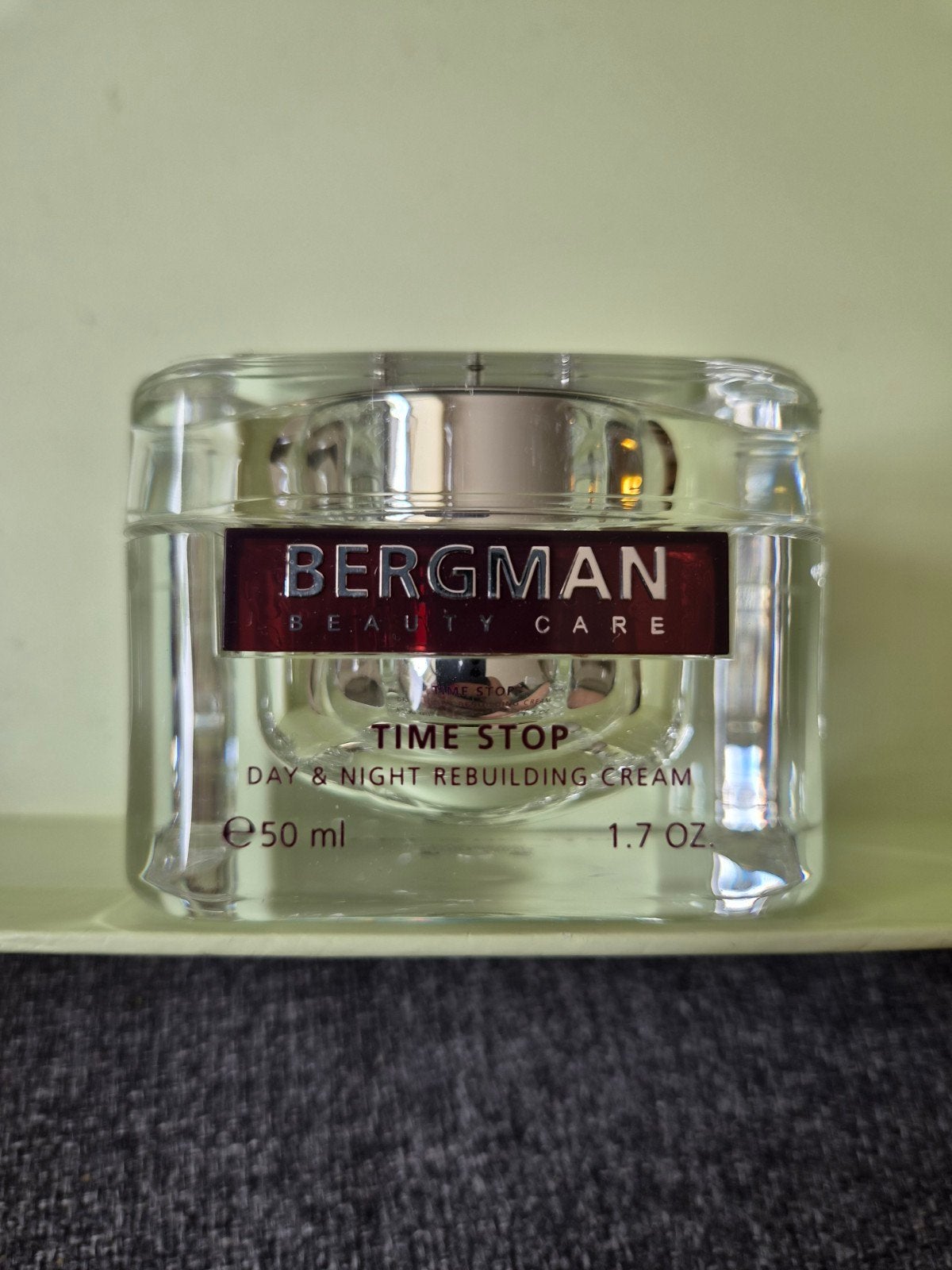 Bergman beauty care time stop 50ml, Ophalen of Verzenden, Nieuw, Gehele gezicht