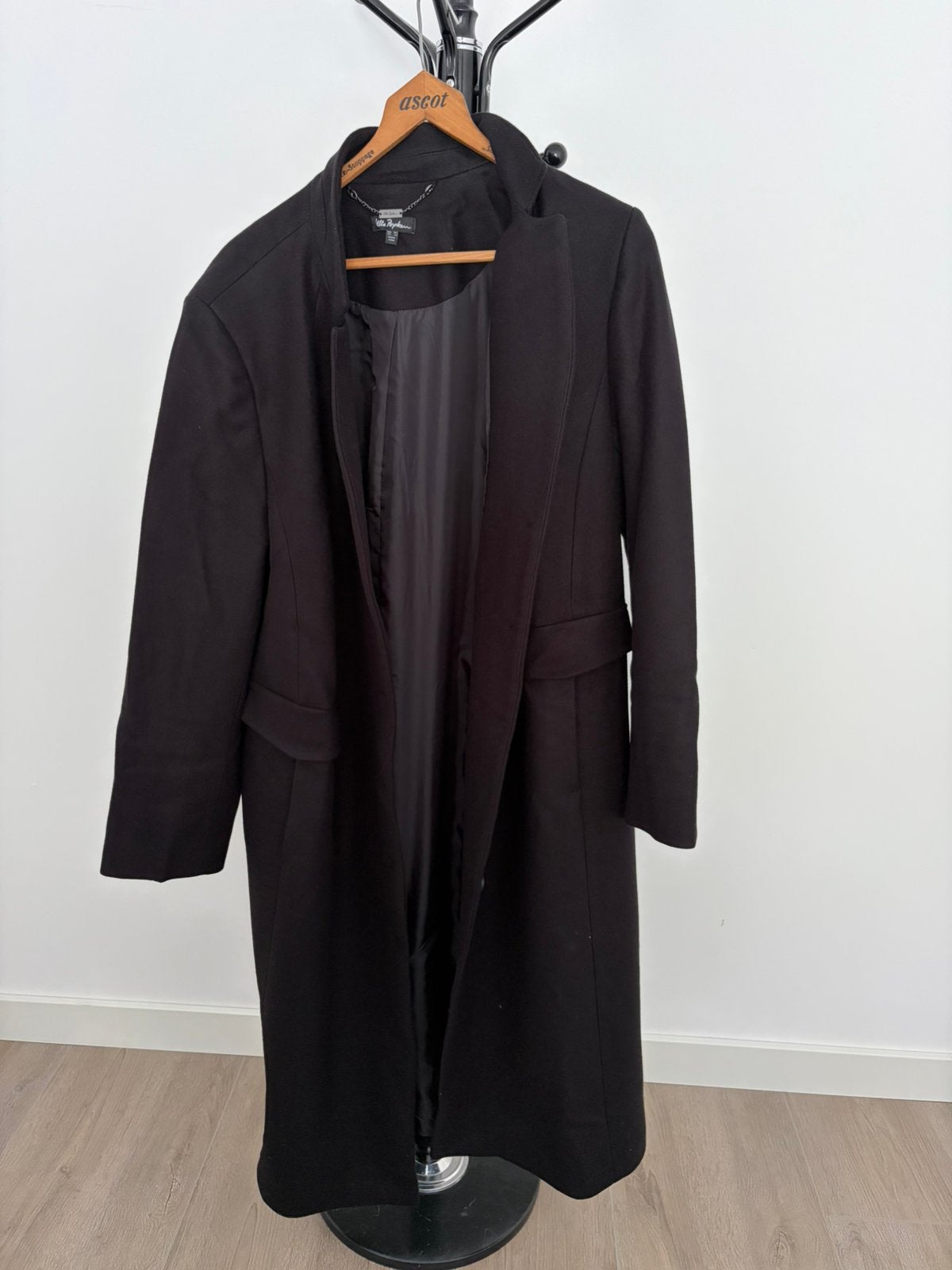 Nieuwe lange dames jas, Ophalen, Nieuw, Zwart