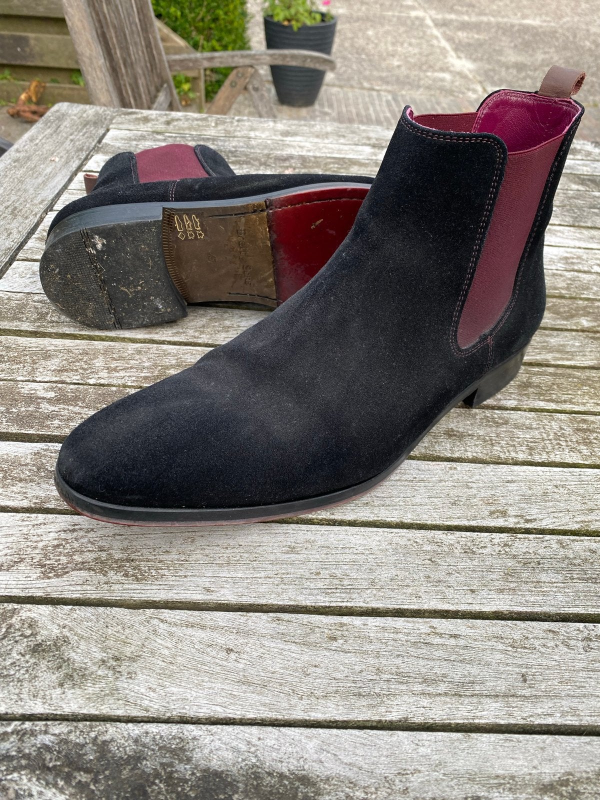 Brett & Sons Chelsea boots - Maat 45, Zwart, Boots, Ophalen of Verzenden, Zo goed als nieuw