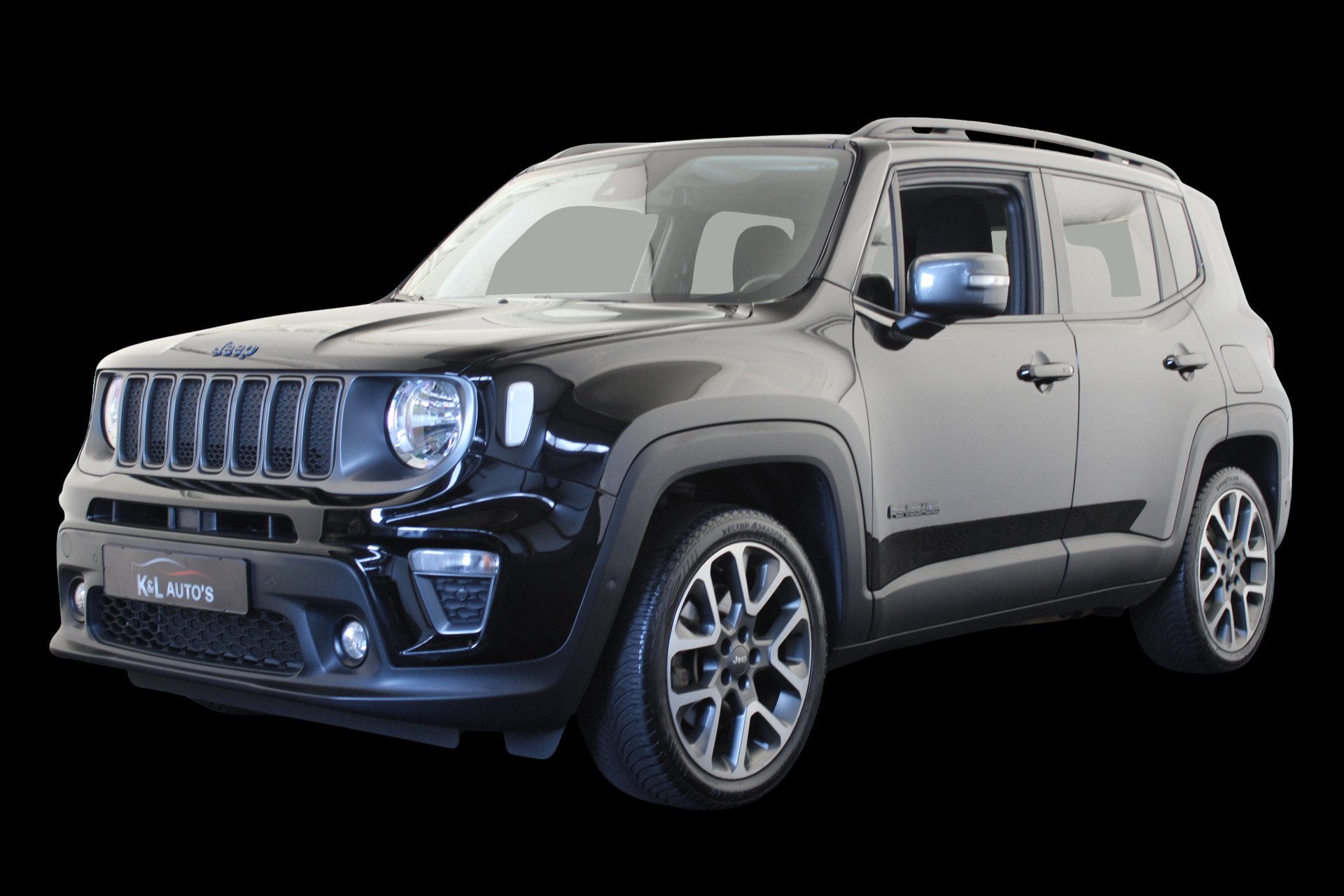 Jeep Renegade 4xe 240 Plug-in Hybrid Electric *MOTOR DEFECT*, Automaat, Stof, Gebruikt, Zwart
