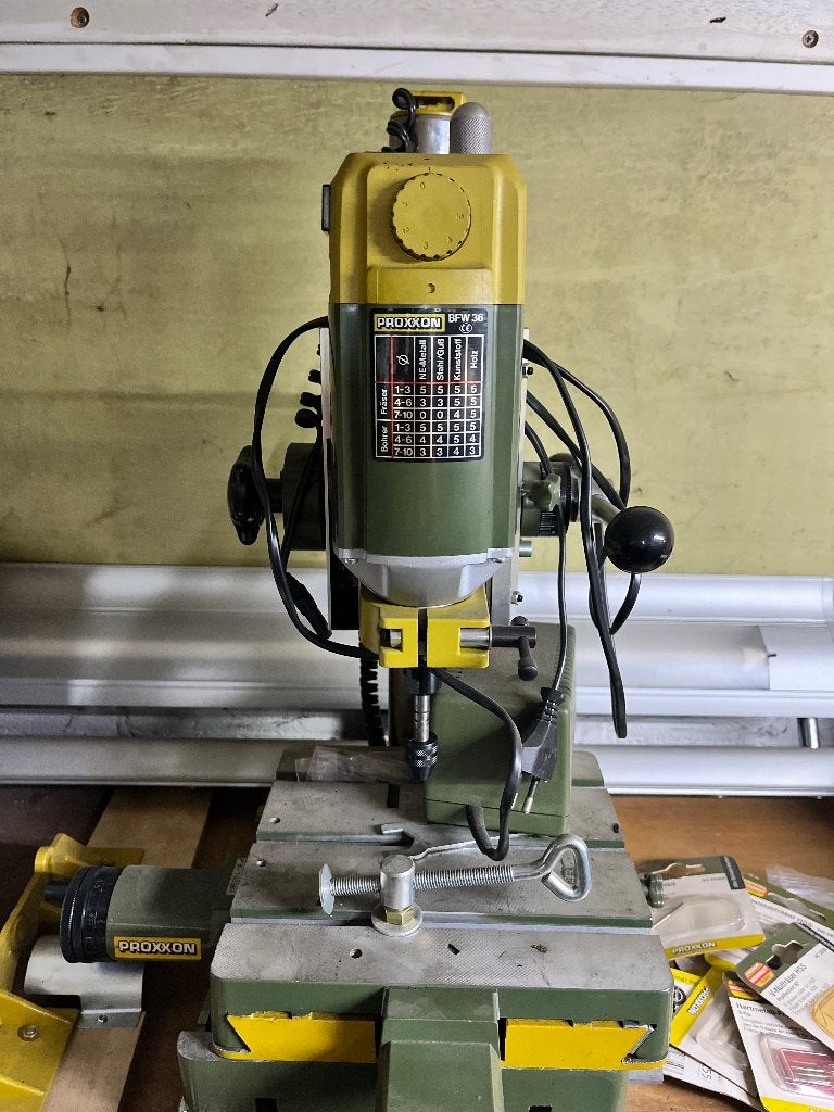 Proxxon freesmachine / boormachine, Ophalen, Proxxon, Nieuw, Bovenfrees