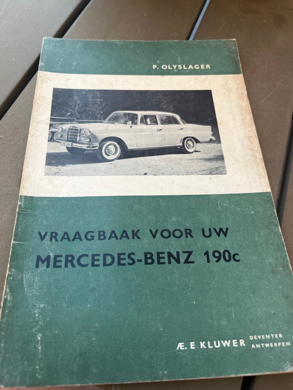 Vraagbaak Mercedes-Benz 190c - P. Olyslager, Ophalen of Verzenden