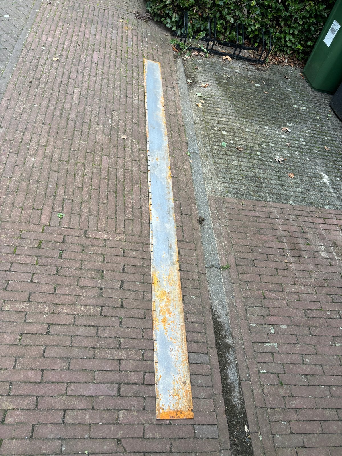 Cortenstaal kantopsluiting Single Flex 300 x 16,5 cm, Tuin en Terras, Ophalen, Overige materialen, Border, Minder dan 25 cm