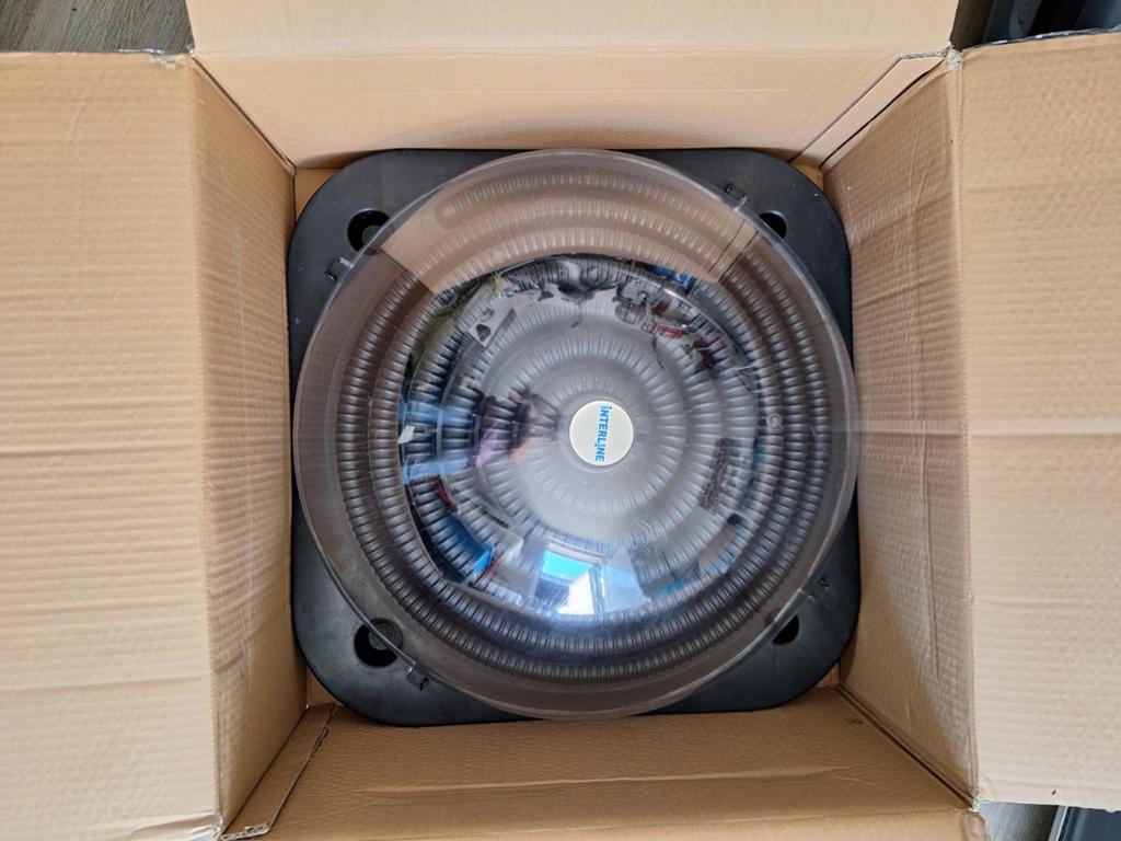 Interline solar heater dome 5 liter, Ophalen of Verzenden, Zo goed als nieuw