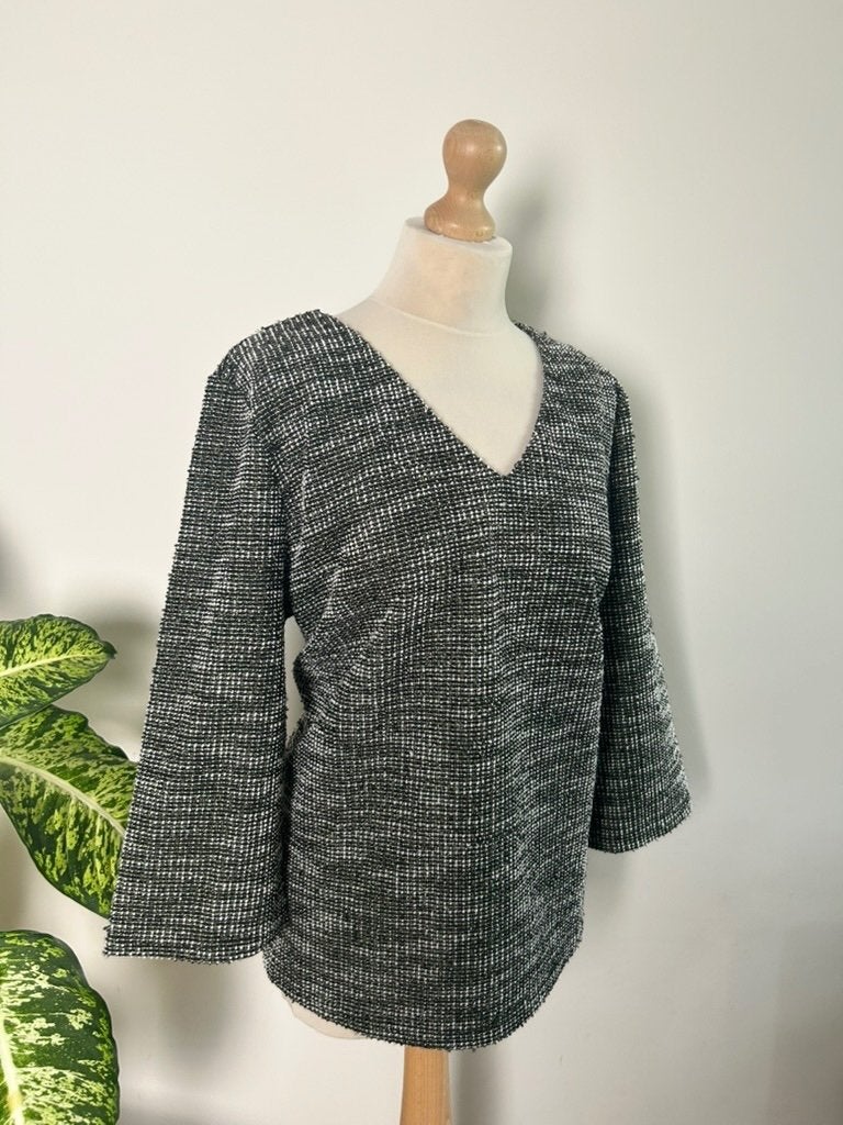 Smashed Lemon maat 3XL 46 retro groene glitter trui 3563, Kleding | Dames, Maat 46/48 (XL) of groter, Ophalen of Verzenden, Zo goed als nieuw